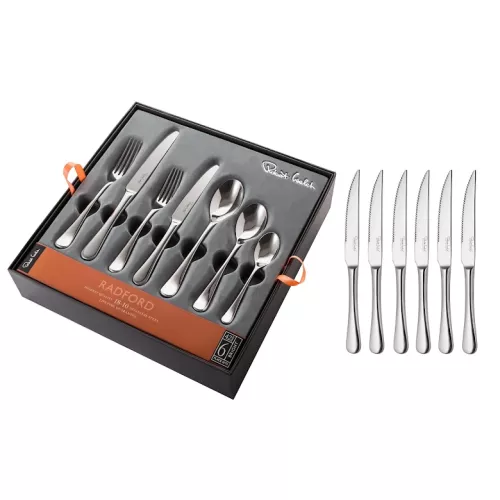 Radford (BR) V 48 Piece Set ink 6 Steak knives