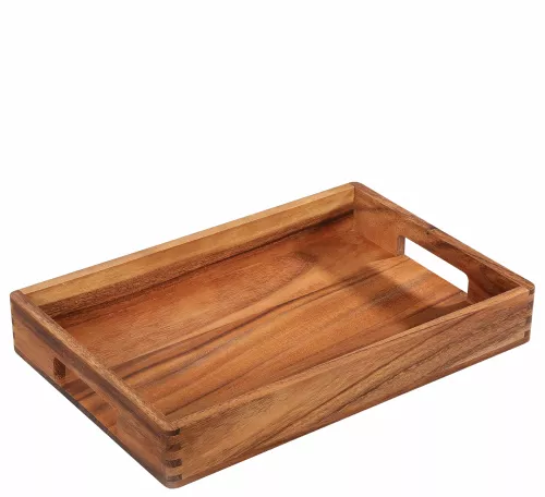 Serveringsbricka i akacia 42 x 28 cm