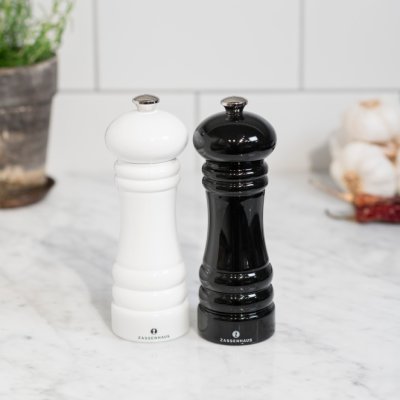 Berlin kvarnset salt & peppar svart/vit 18 cm