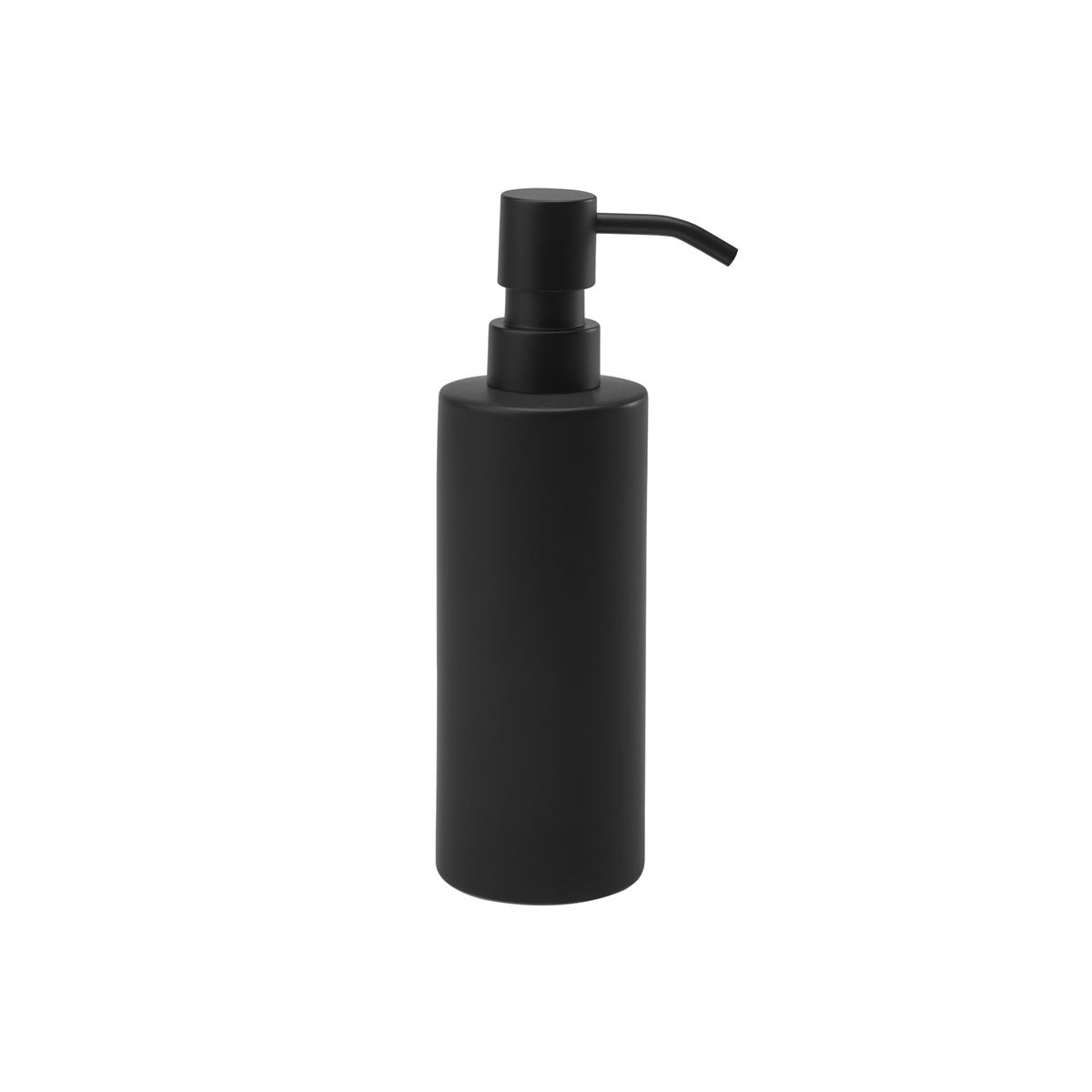 Black soap store dispenser pump