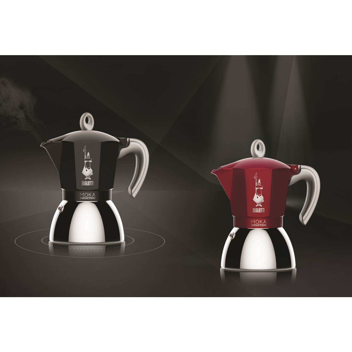 CAFÉ' BAROCCO on Instagram: Moka Inductión Black 6T Capacidad: 240 ML (6T)  Dimensiones: 17.3 × 12.5 × 23 cm Peso: 0.840 kg La Moka que también puede  utilizarse en las cocinas de