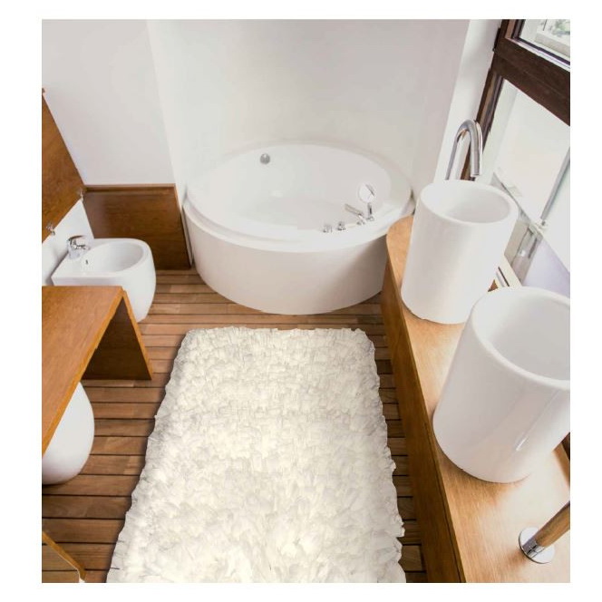 Sensei Maison Bath rug PAPIRI Greige