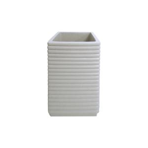 Tumbler Mug LINIO Silver Grey for Bathroom or Kitchen from AKOUAREL