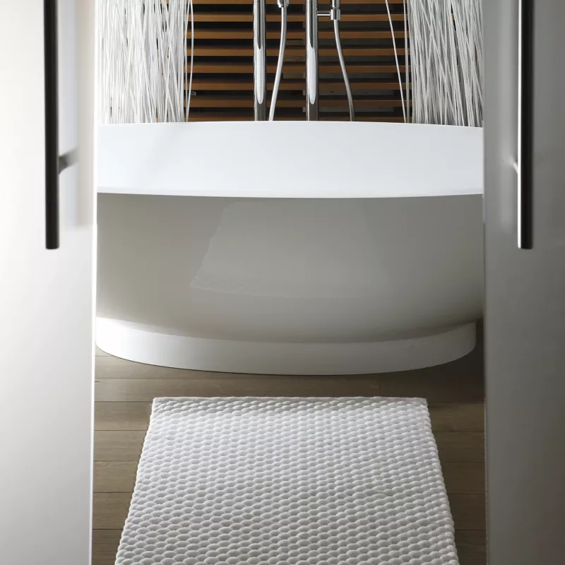 Maks Bath mat Ivory