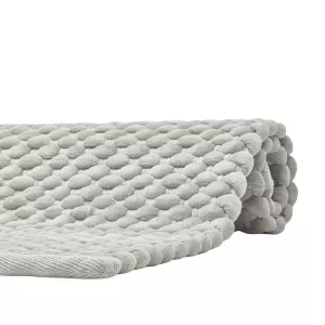 Maks Bath mat Silver grey