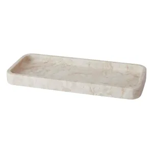Aquanova Blake Large Tray Desert 35x15 cm in Natural Stone