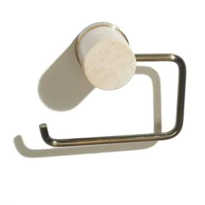 Aquanova Blake Toilet Roll Holder Desert Natural Stone & Metal