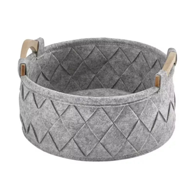 Amy Förvaringskorg Small Silver grey
