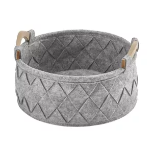 Amy Storage basket Small Silver grey