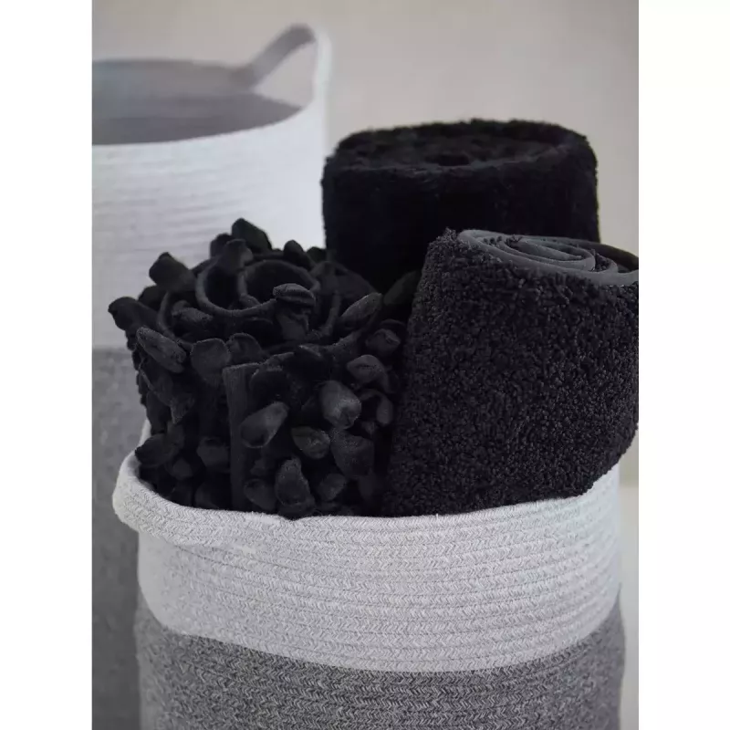 Osman Förvaringskorg  Medium Silver grey