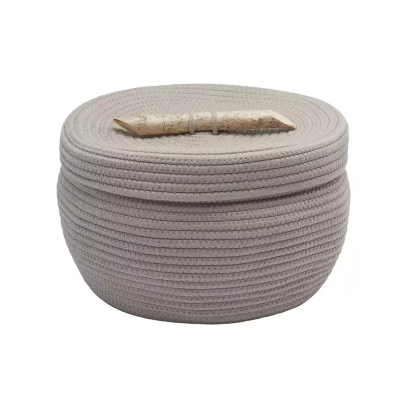 Otis Storage basket Medium Truffle
