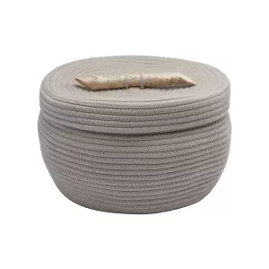 Otis Storage basket Medium Truffle