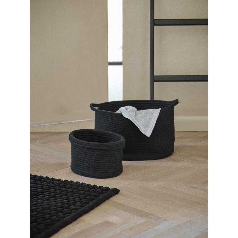 Aquanova Storage basket Rena Midnight Black