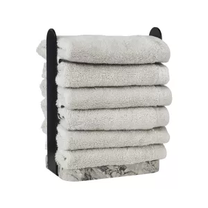 Nero Guest towel holder Alba