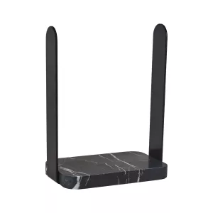 Nero Guest towel holder Black
