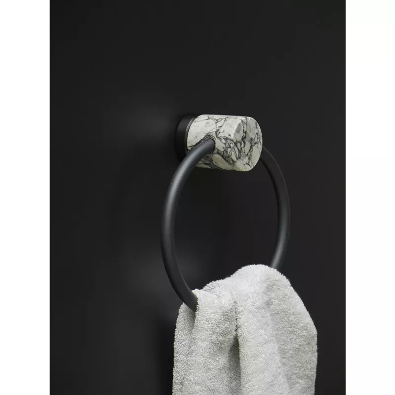 Nero Towel ring Alba