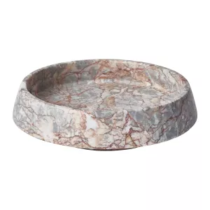 Orion Pedestal tray Almond