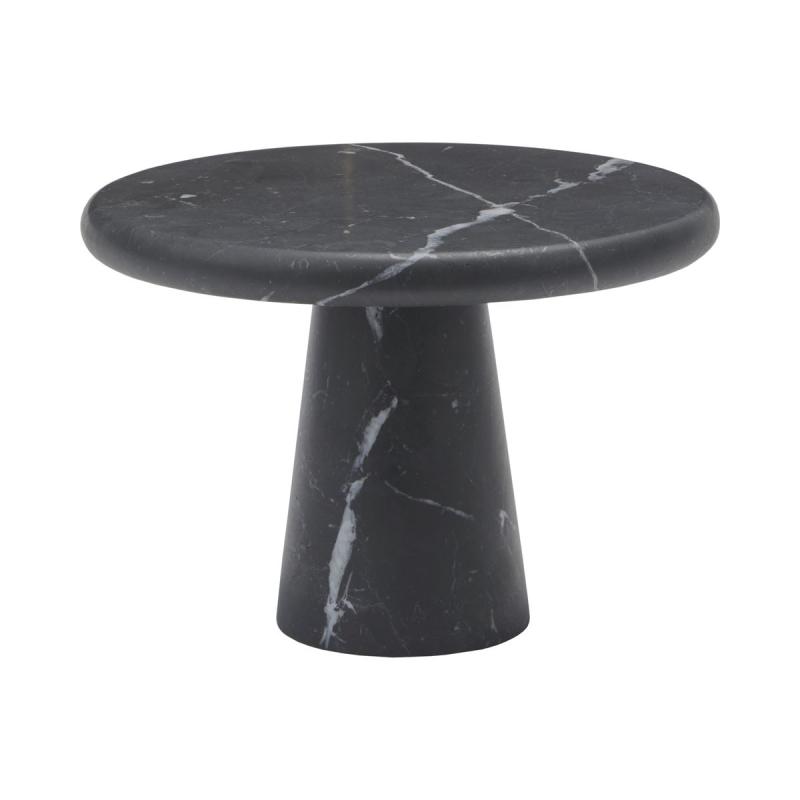 Nero Pedestal tray Black