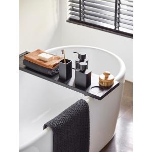 Aquanova wooden bath bridge MINK black oak large