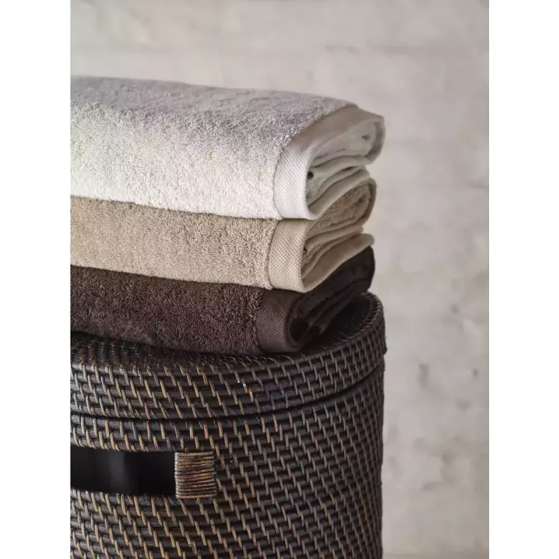 Cino - Tvättkorg med lock - Pecan