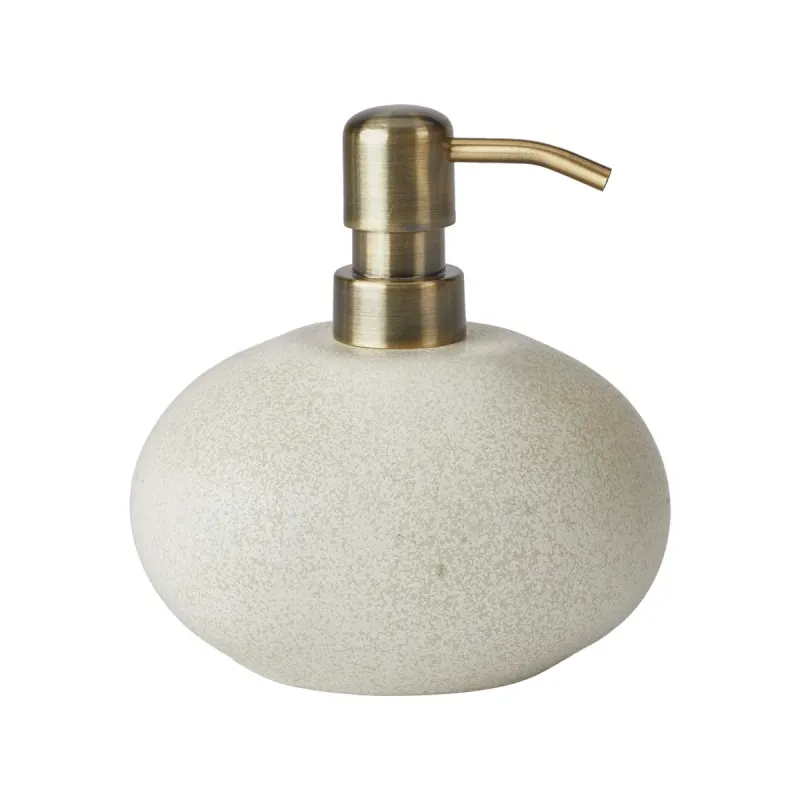 Aquanova Ugo tvålpump Desert 500 ml i glaserat stengods
