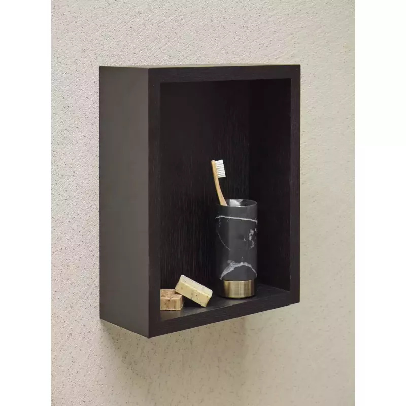 Aquanova Wall shelf COLE Cube – Black