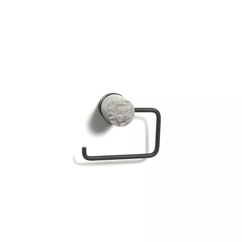 Nero Wall mounted toilet paper holder Alba