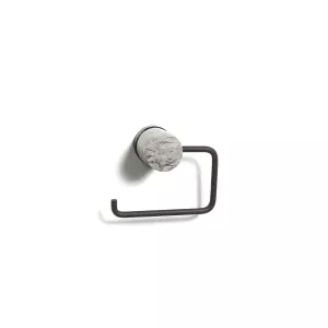 Nero Wall mounted toilet paper holder Alba