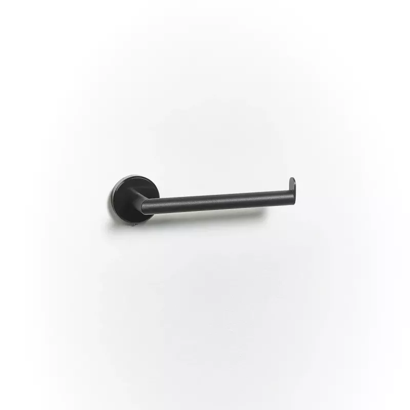 Sten Wall mounted toilet paper holder Black