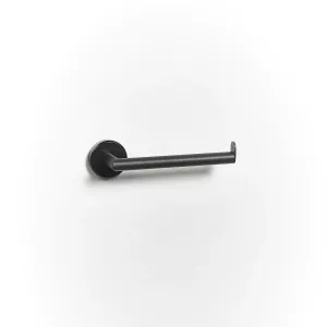 Sten Wall mounted toilet paper holder Black
