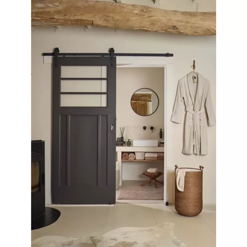 Sten Wall mounted soap dispenser Black