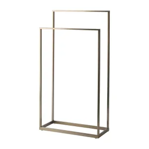 Aquanova Yuri Towel Rack Bronze – Freestanding 83 cm