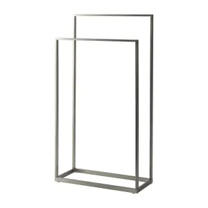 Aquanova Yuri Towel Rack Gunmetal – Freestanding 83 cm
