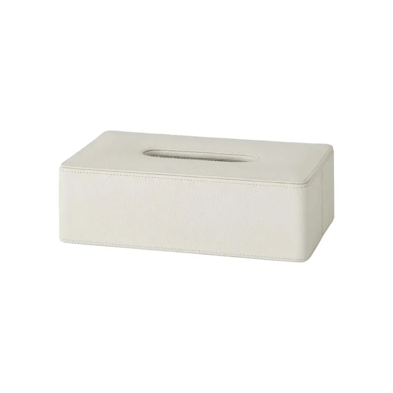 Aquanova Lotus näsduksbox Ivory i äkta läder 24x14 cm