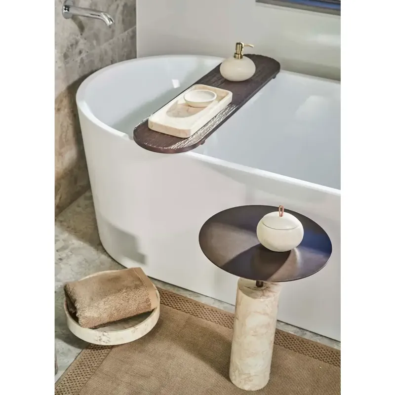 Aquanova Blake Large Tray Desert 35x15 cm in Natural Stone