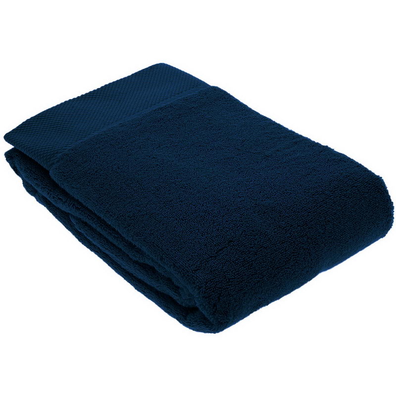 Köp Frottéhandduk 560g/m² av 100% kammad bomull 100x150 cm Marin Online från Casa Zeytin