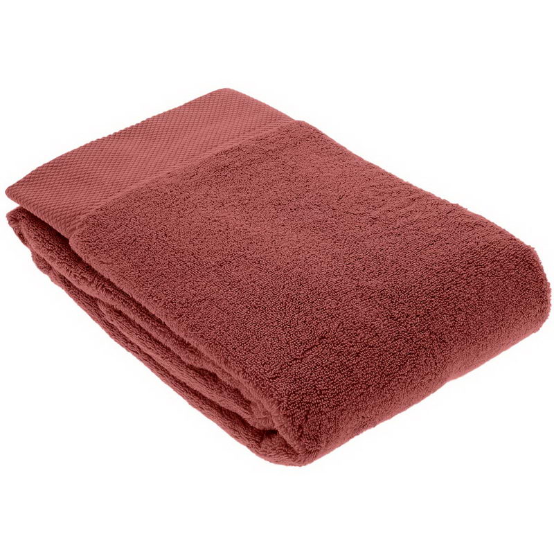 Buy Terry towel 560g/m² of 100% combed cotton 70x140 cm Marsala Online from Casa Zeytin