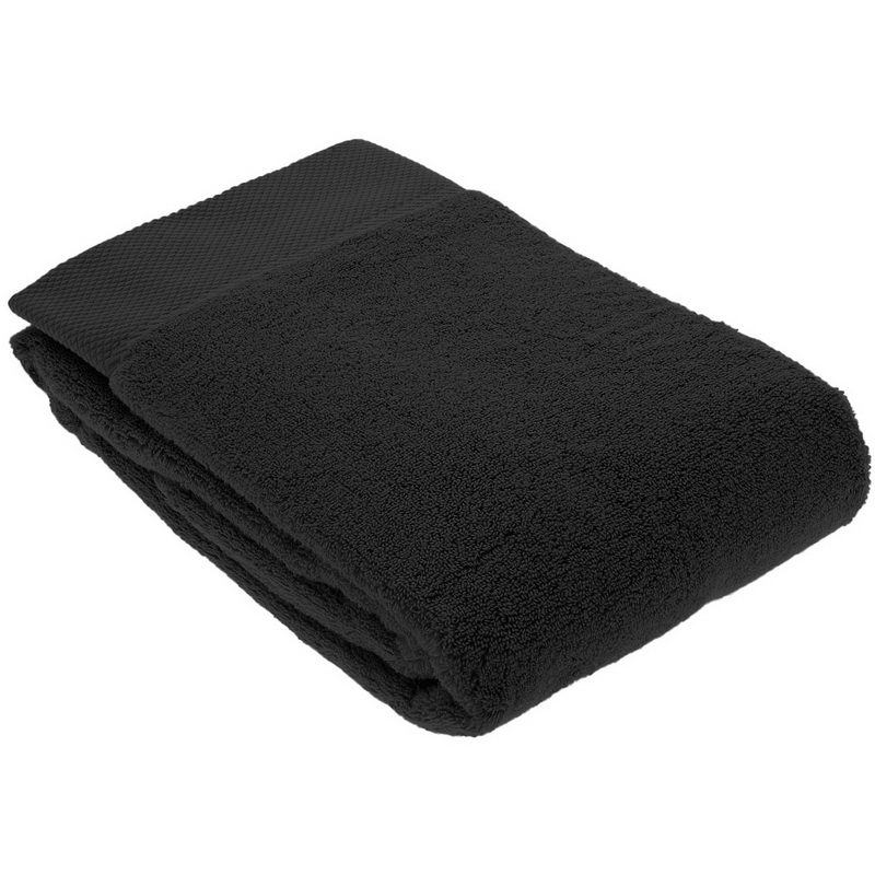 Köp Frottéhandduk 560g/m² av 100% kammad bomull 70x140 cm Svart Online från Casa Zeytin
