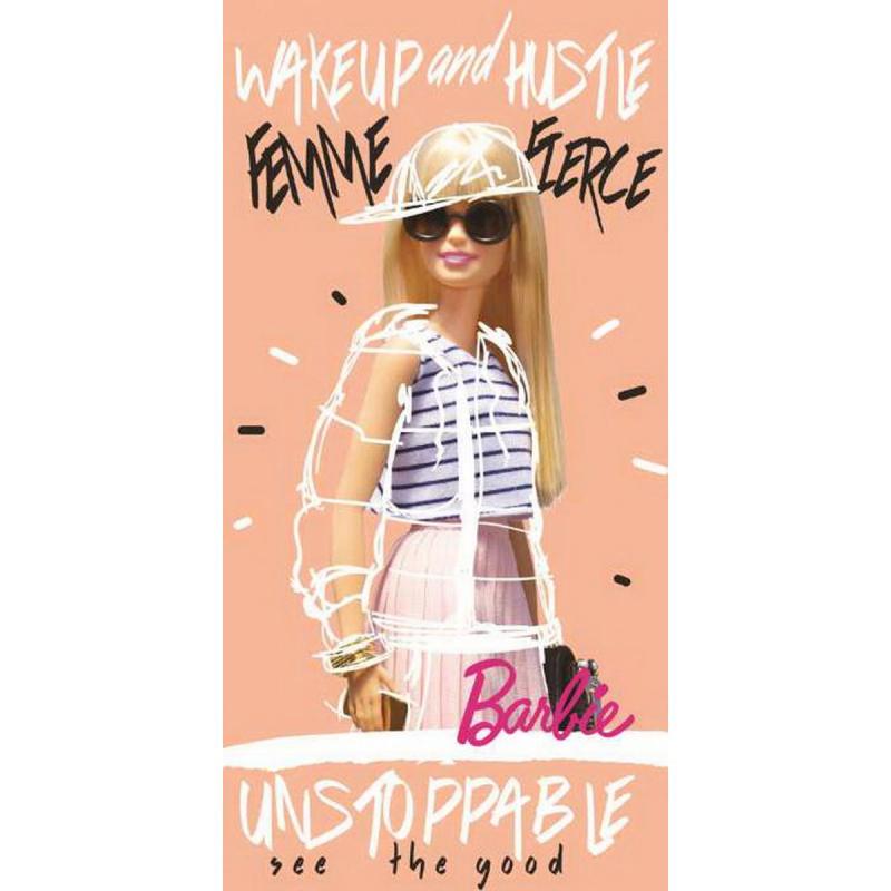 Bath towel Barbie 70x140