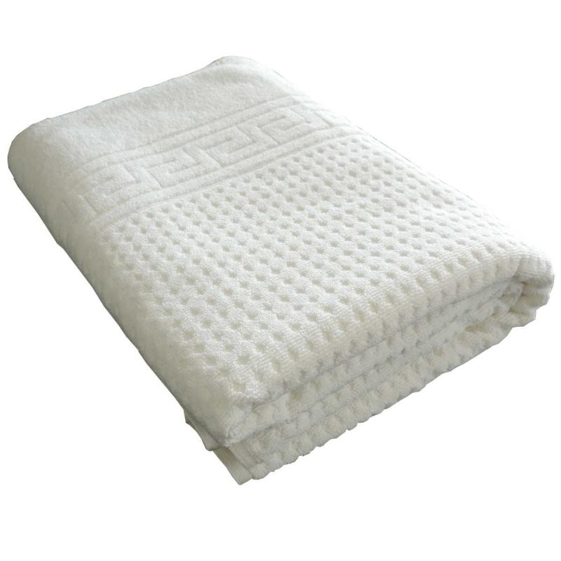 Spa towel 100x200 suitable for massage table 100% cotton White