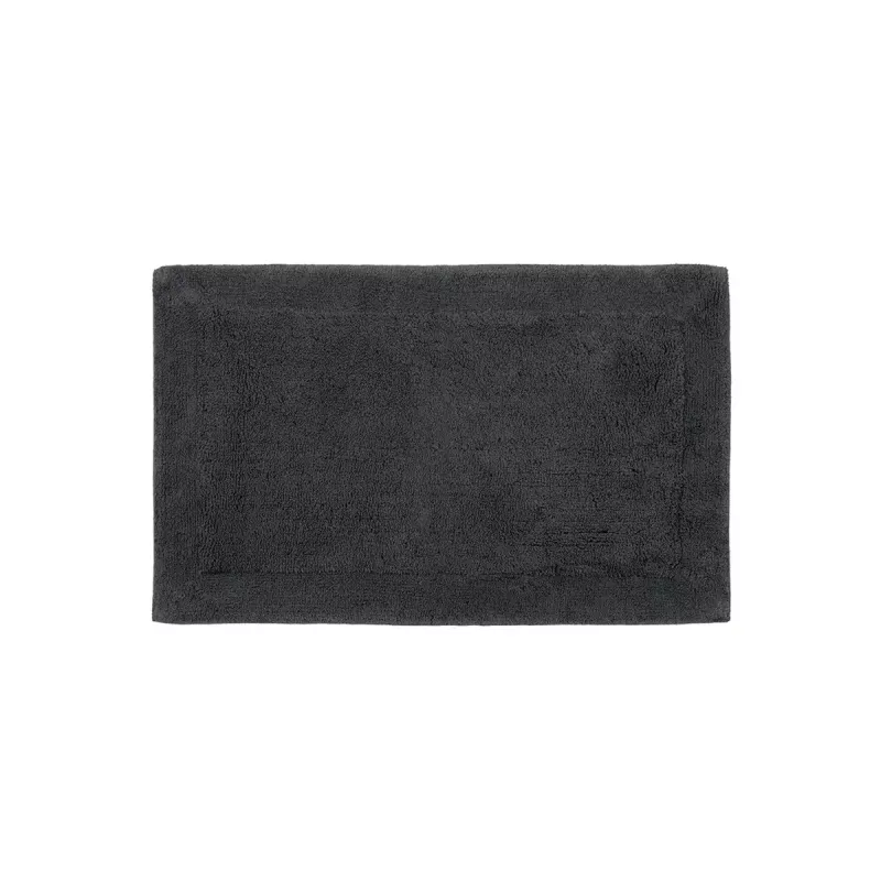 Badrumsmatta 100% cotton 2000 gsm Anti-slip NUANCO Anthracite