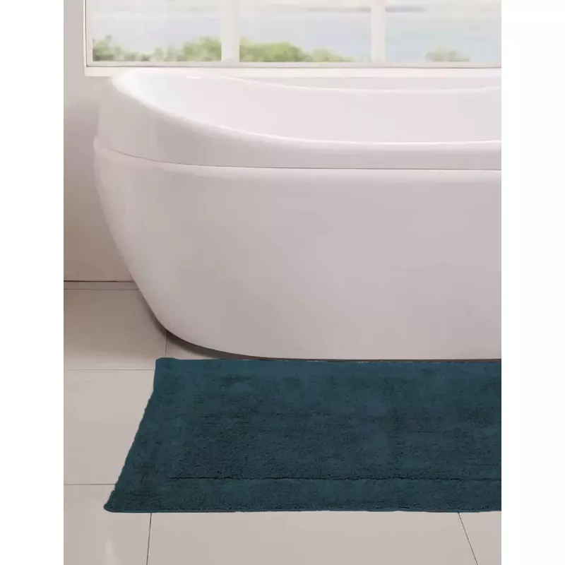 Badrumsmatta 100% cotton 2000 gsm Anti-slip NUANCO Denim