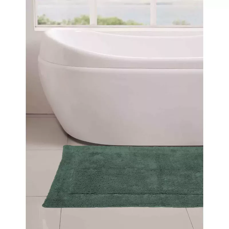 Badrumsmatta 100% cotton 2000 gsm Anti-slip NUANCO Eucalyptus