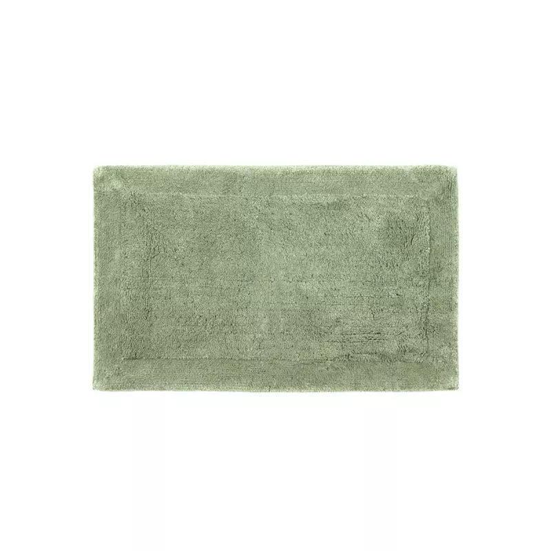 Badrumsmatta 100% cotton 2000 gsm Anti-slip NUANCO Sauge