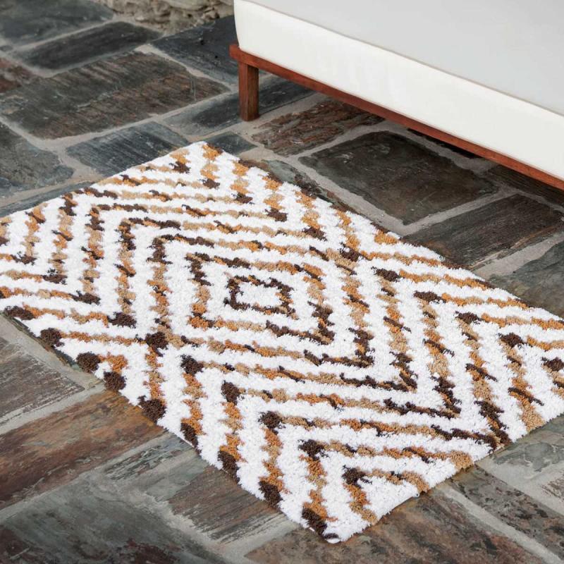 Bath rug Ikat