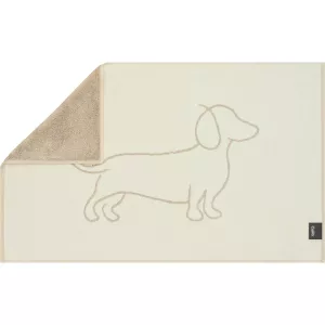 Bath Mat We love Dogs Companion 6248-33 Natur-Beige