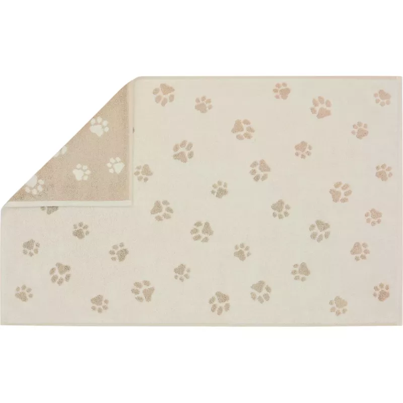 Bath Mat We love Dogs Paws 6247-33 Natur-Beige