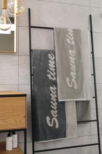 Handduk Sauna Time 80x200