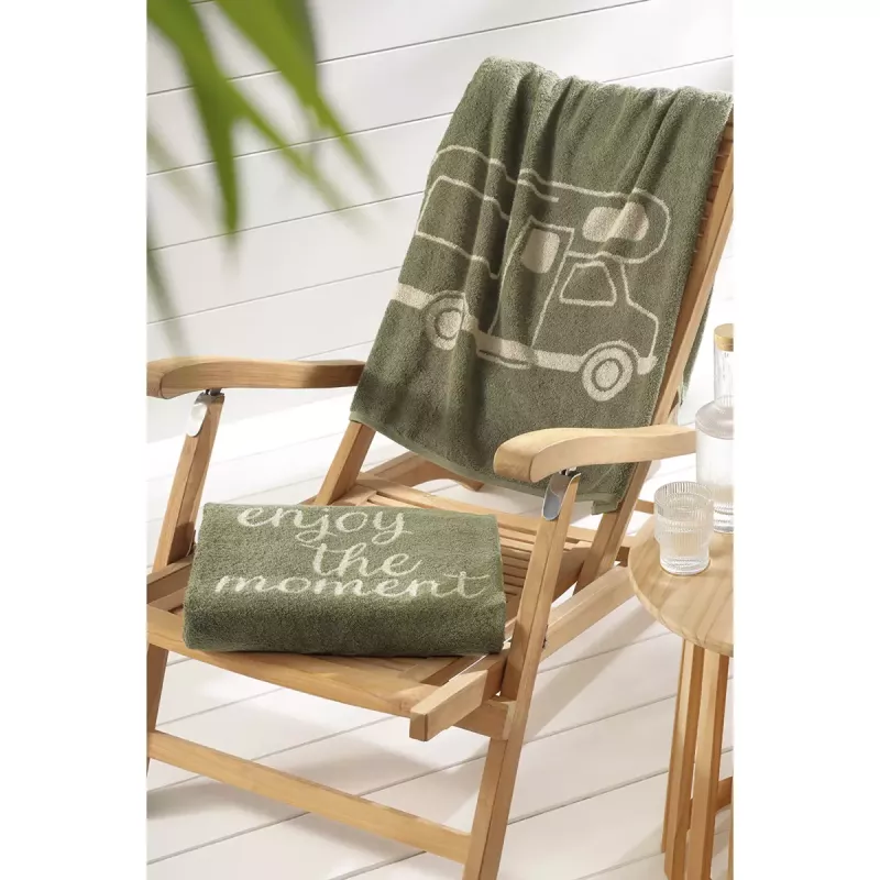 Bastuhandduk Strandhandduk 70x180 Camper field 6286-43