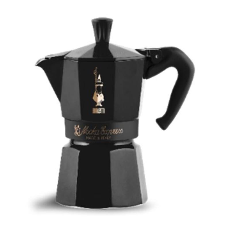 Bialetti Moka Express set and 2 cups